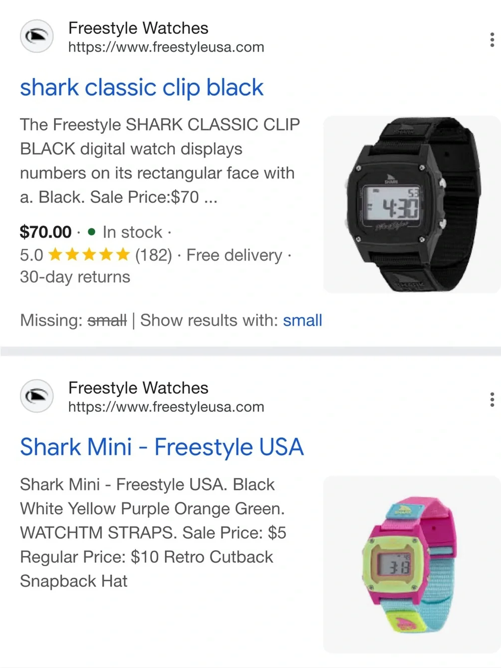 Freestyle Black Digital Sports Watch with Nylon Strap